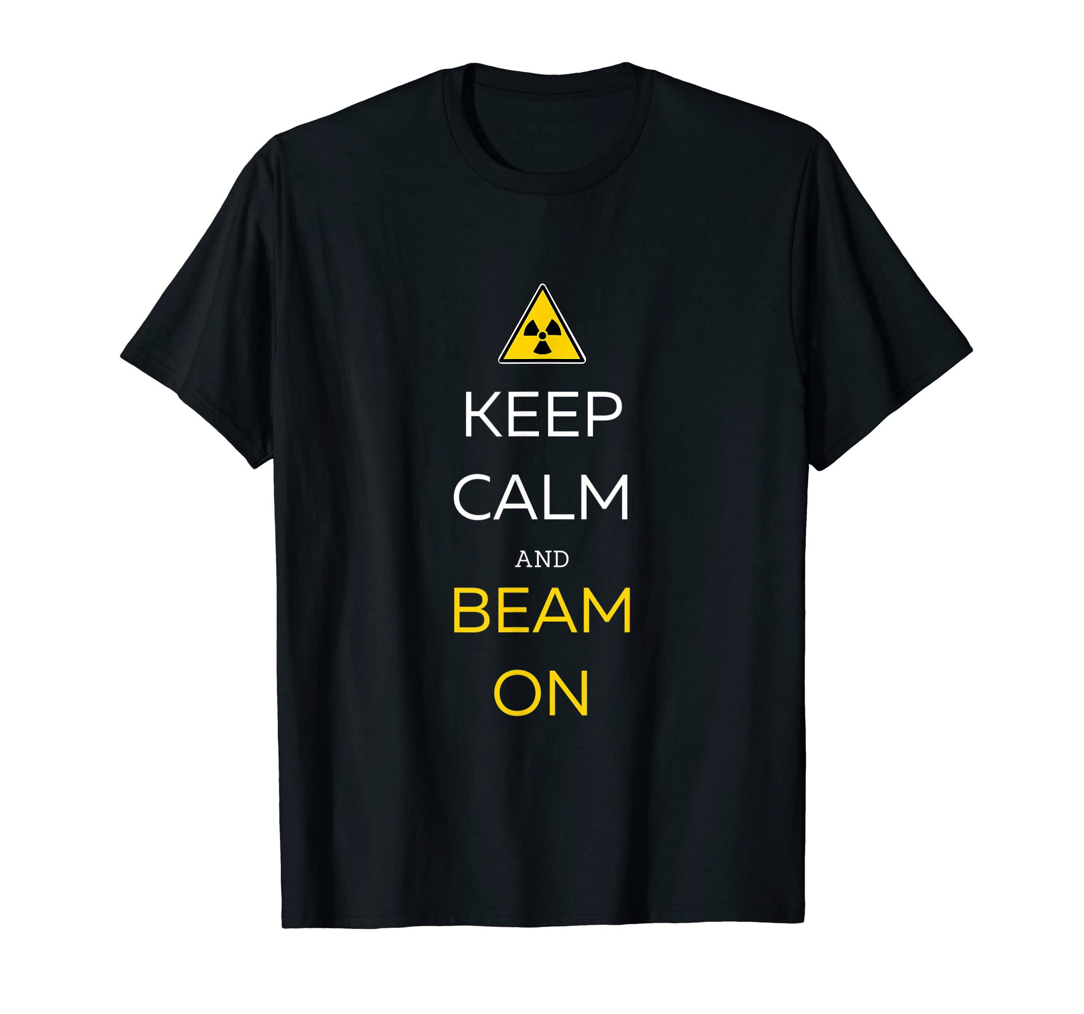 

Keep Calm and Beam Rad Radiation Therapy On, Tech, T-Shirt чёрный