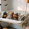 Retro Halloween Cushions Pillowcase Polyester Cushion Cover Throw Pillow Sofa Decoration Pillowcover Home Room Decor