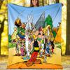 Asterix the Gaul Printed Throw Blanket—lightweight,soft,warm;versatile Blanket for All Seasons—perfect As &air-conditioning Throw,nap Blanket