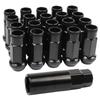 M12 X Height 48mm Wheel Nut Steel Tire Nut Racing Nut Wheel Lock Nut Set of 20 Penetration Nut Collar Nut Lock Nut with Dedicated Socket P1.25