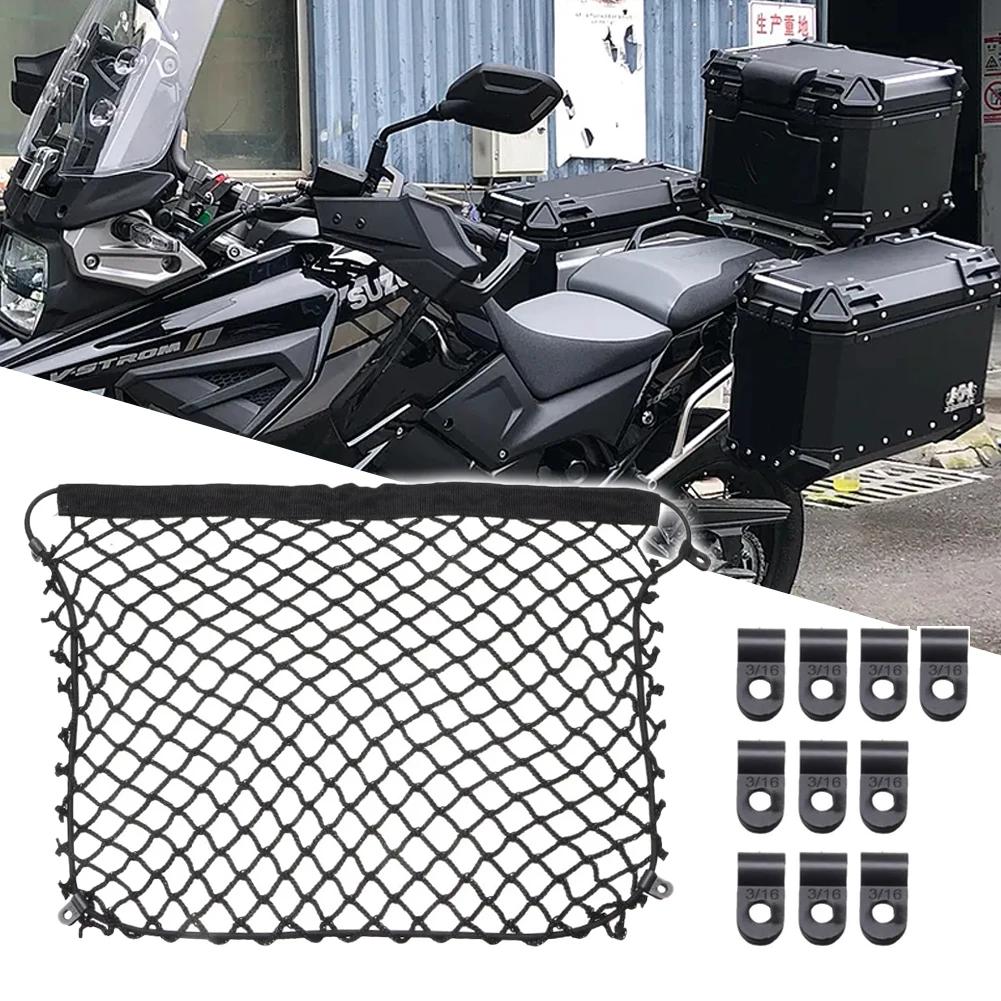 Motorsykkelnett Organizer Bagasjeoppbevaring Last Moto Netting For BMW GS R1200GS R1250GS F700GS F850GS F750GS F650GS toppkoffert