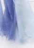 Airy Cashmere Gradient 150cm x 30g [CEREALS] 100% Stole, Lightweight, 70cm, Approx. (Blue)
