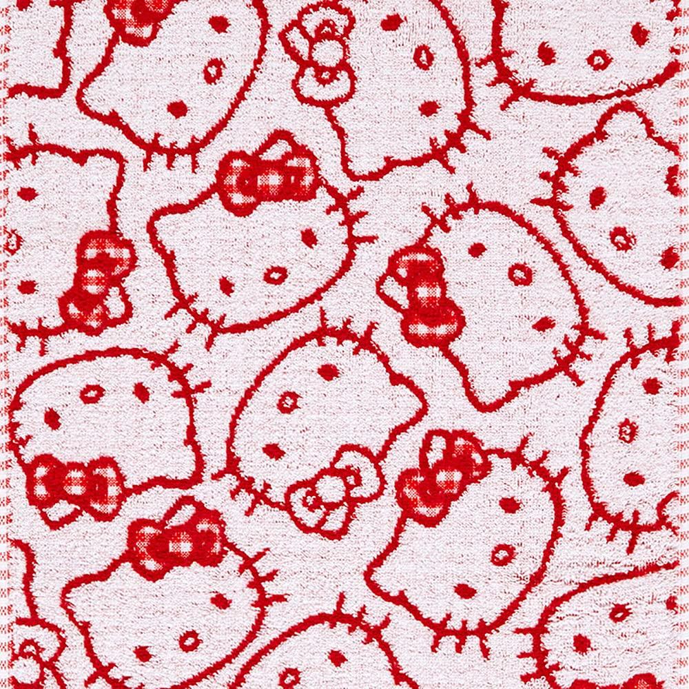 Sanrio Hello Kitty Antibacterial and Deodorizing Face Towel 801054 Silver