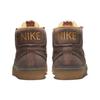 Nike Zoom Blazer Mid Premium Plus SB Marrone Gomma Scarpe da Ginnastica Unisex Prugna-Eclissi Kumquat Gomma-Giallo DV5468-200