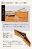 Kameto Bag Manufacturing Bifold Genuine Slim Design the Change Over Large Leather Coin Card Mini Dark Brown Leather Co., Ltd. Men's Wallet, Leather,