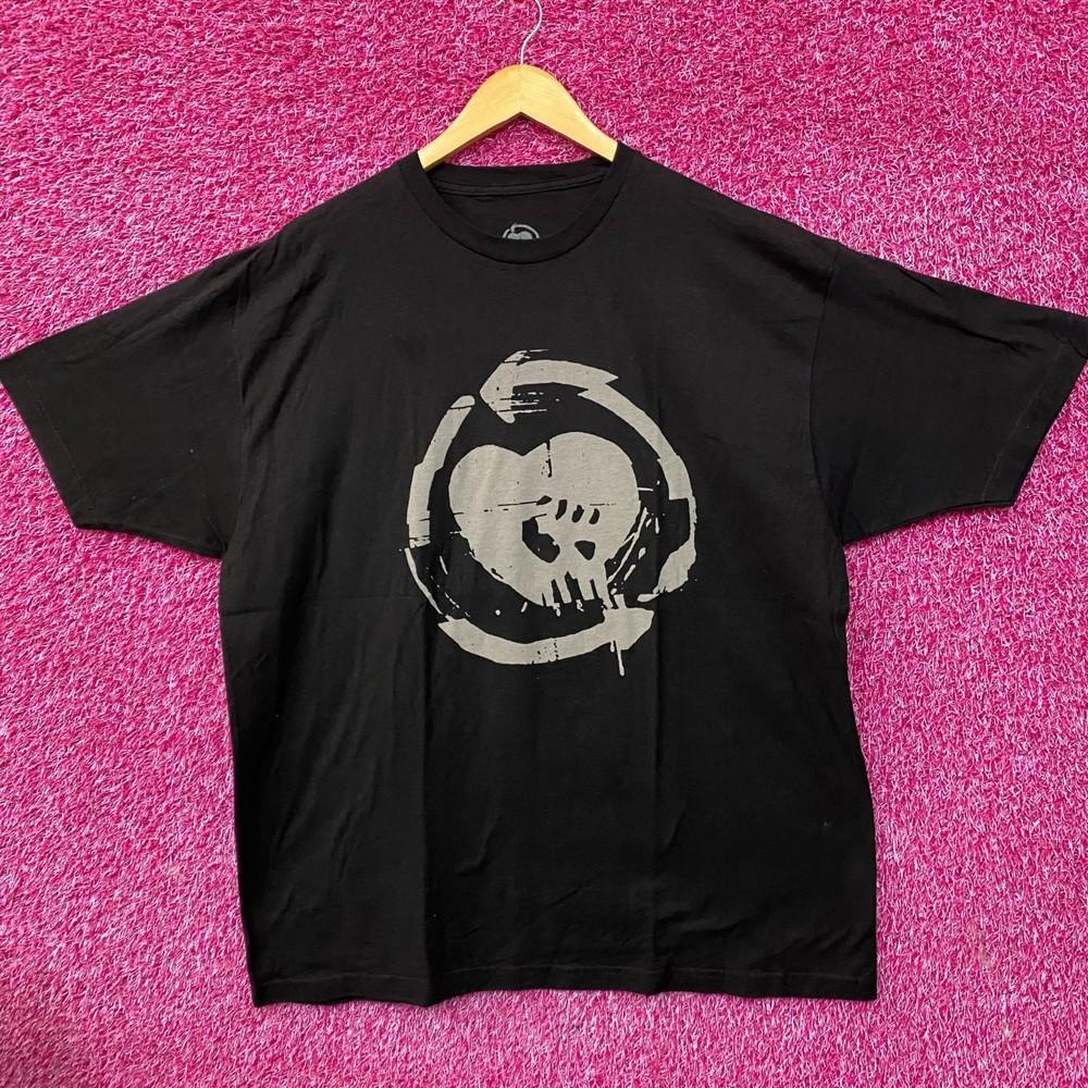 Rise Against Heart Fist Punk Rock Band Graphic TShirt 2XL Unisex T-Shirt XXL