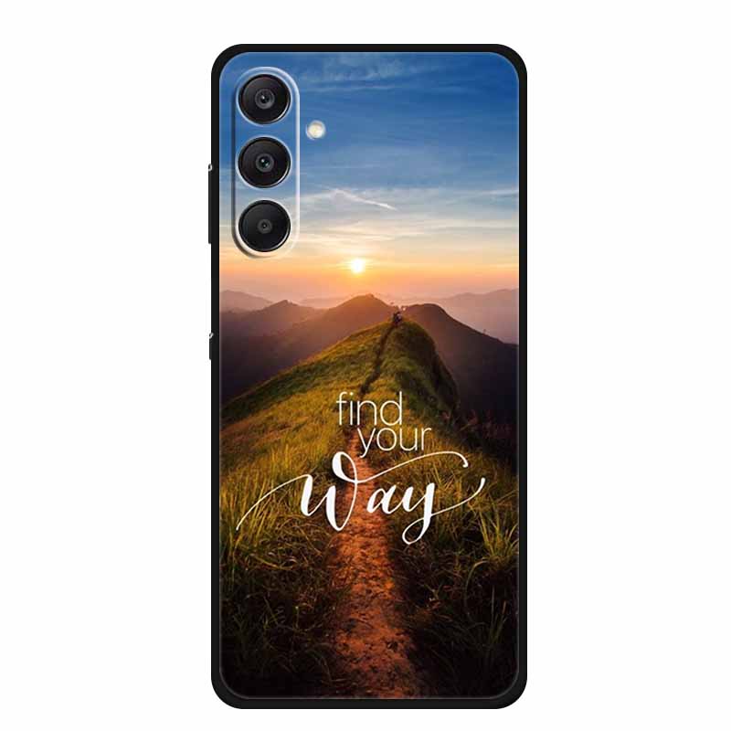 For Samsung Galaxy A36 5G Case Soft Silicone Cover Black Bumper TPU Phone Cases For Samsung A36 Case A 36 5G Funda Back Cover