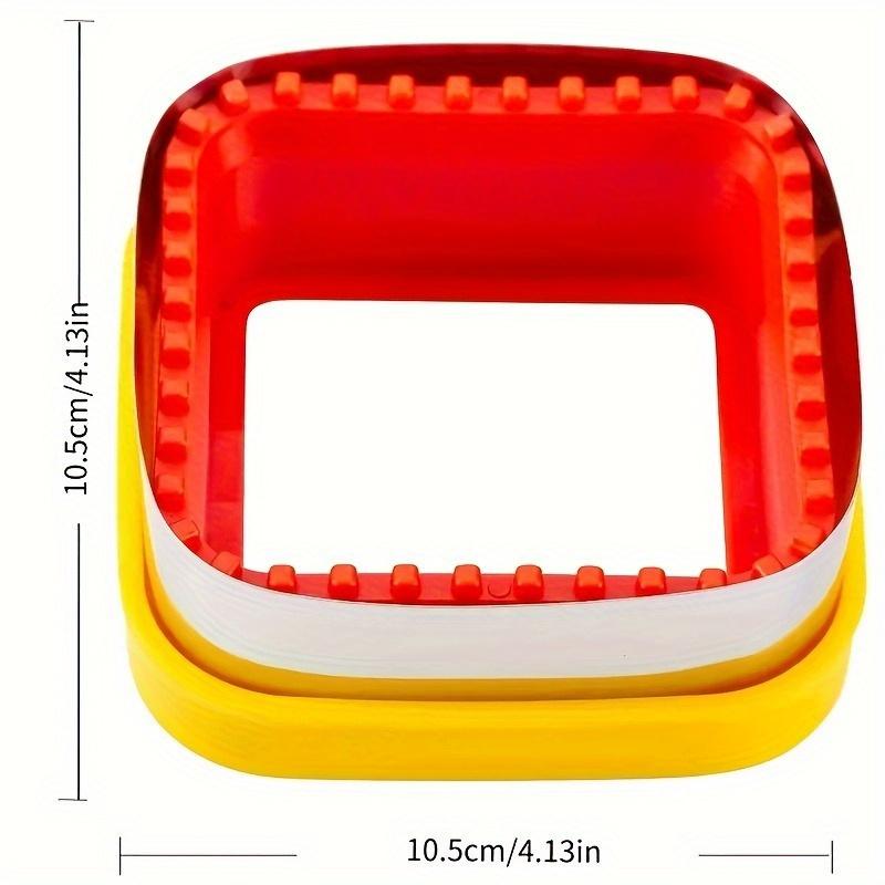

Машина для нарезки сэндвичей и запайки, Машина для нарезки печенья из нержавеющей стали и пластика, Машина для нарезки квадратной выпечки 1pc