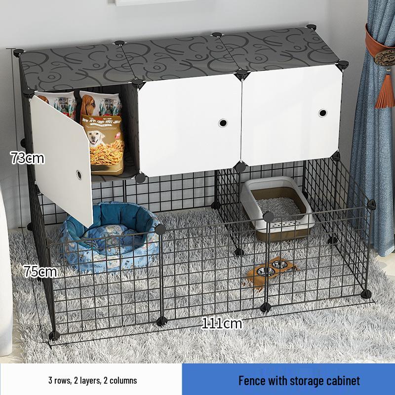 Pet Fence: Indoor Medium & Small Dog Gate, Barrier, & Stopper