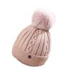 Women's Winter Warmth Plus Velvet Thickened Woolen Hat Korean Style Trendy and Versatile Winter Ear Protection Knit Hat