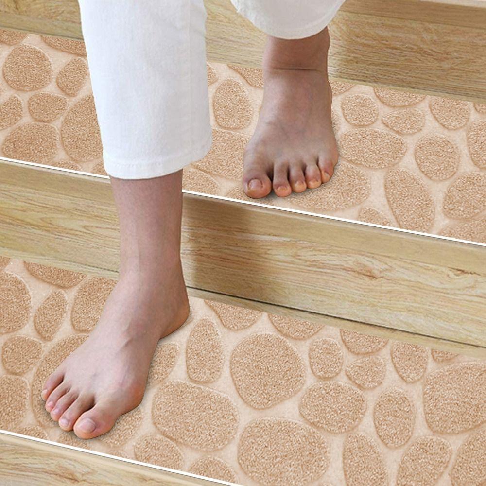 Self-adhesive Staircase Mat Non-Slip Protection Cover Pads New Stair Tread Carpet Mat  Home Decor