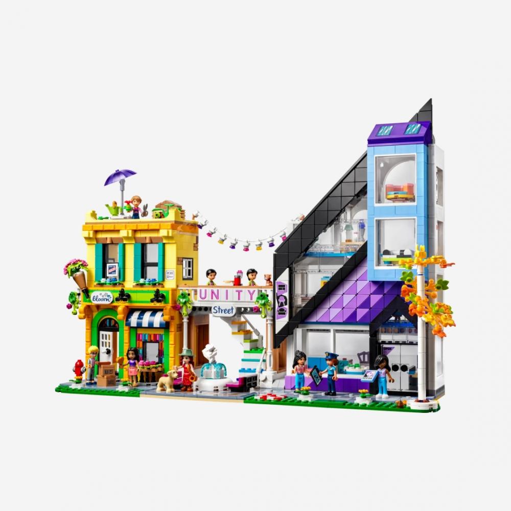 

Магазины цветов и дизайна LEGO Friends в центре города