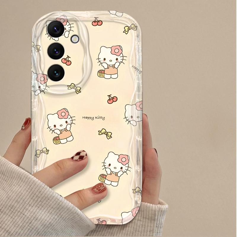 Cartoon Hello Kitty Case for Samsung Galaxy A16 A06 A55 A35 A25 A15 A05 A05S A54 A34 A24 A14 A73 A53 A33 A23 A13 A52 A32 A22