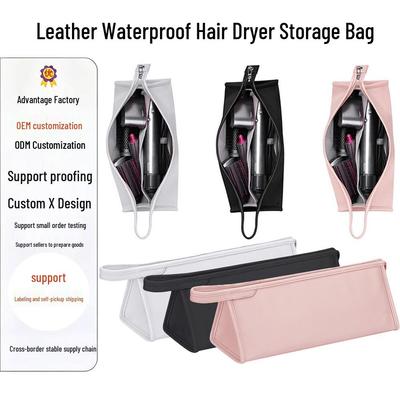 Waterproof Travel Storage Bag with Dividers for Dyson Hair Dryer, Curler, and Straightener