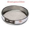 Professional Stainless Steel Laboratory Test Sieve Tool with Smooth Edges