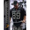 Fashion Version Loose Breathable Half Sleeve Men's Olive Jersey