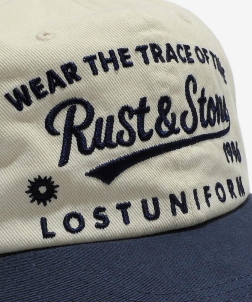 Leoseuteuaenseuton Time Trace Ball Cap Ivory/Navy