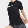 Nike Breathe Tailwind Dri-Fit Short Sleeve Running Top Women Tops Black CZ8521-010