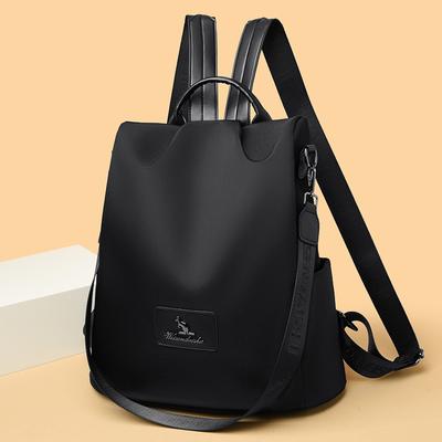 Waterdichte Gebreide Nylon Stoffen Rugzak Kangoeroe Dames Anti-diefstal Reisrugzak Grote Capaciteit Multifunctionele Schooltas voor Meisjes