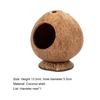 Yousheng Hamster House Bite-resistant Natural Coconut Shell Guinea-pig Hamster Hideout House Toy Pet