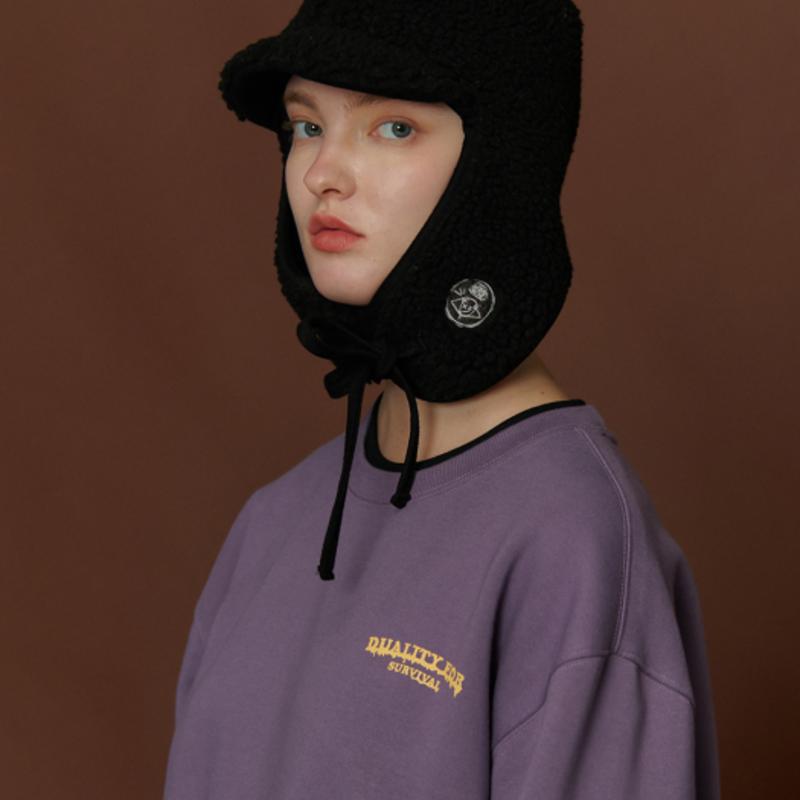 

CPGN Флисовые наушники-ушанки Черные ONE