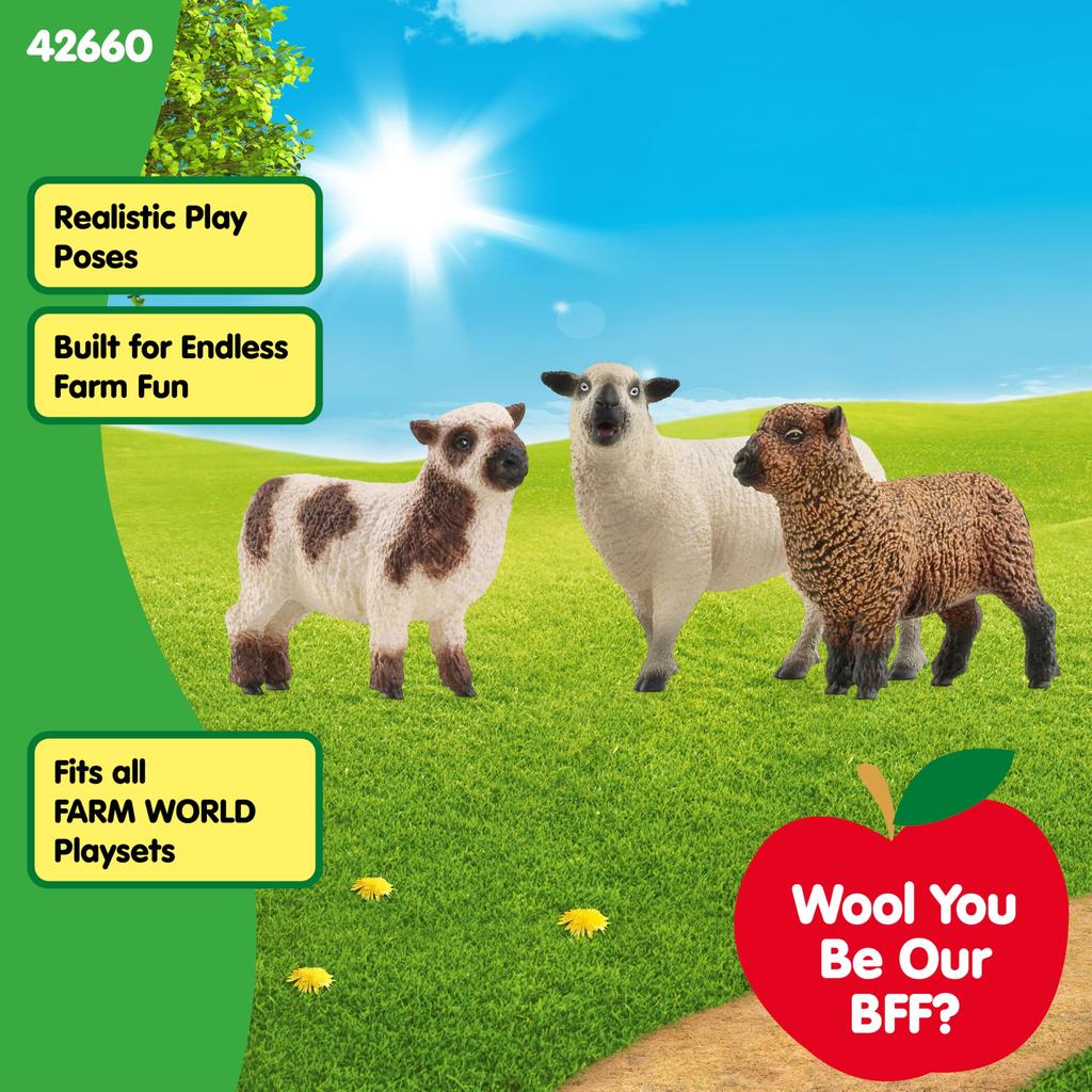 Schleich Farm World Sheep Friends 42660