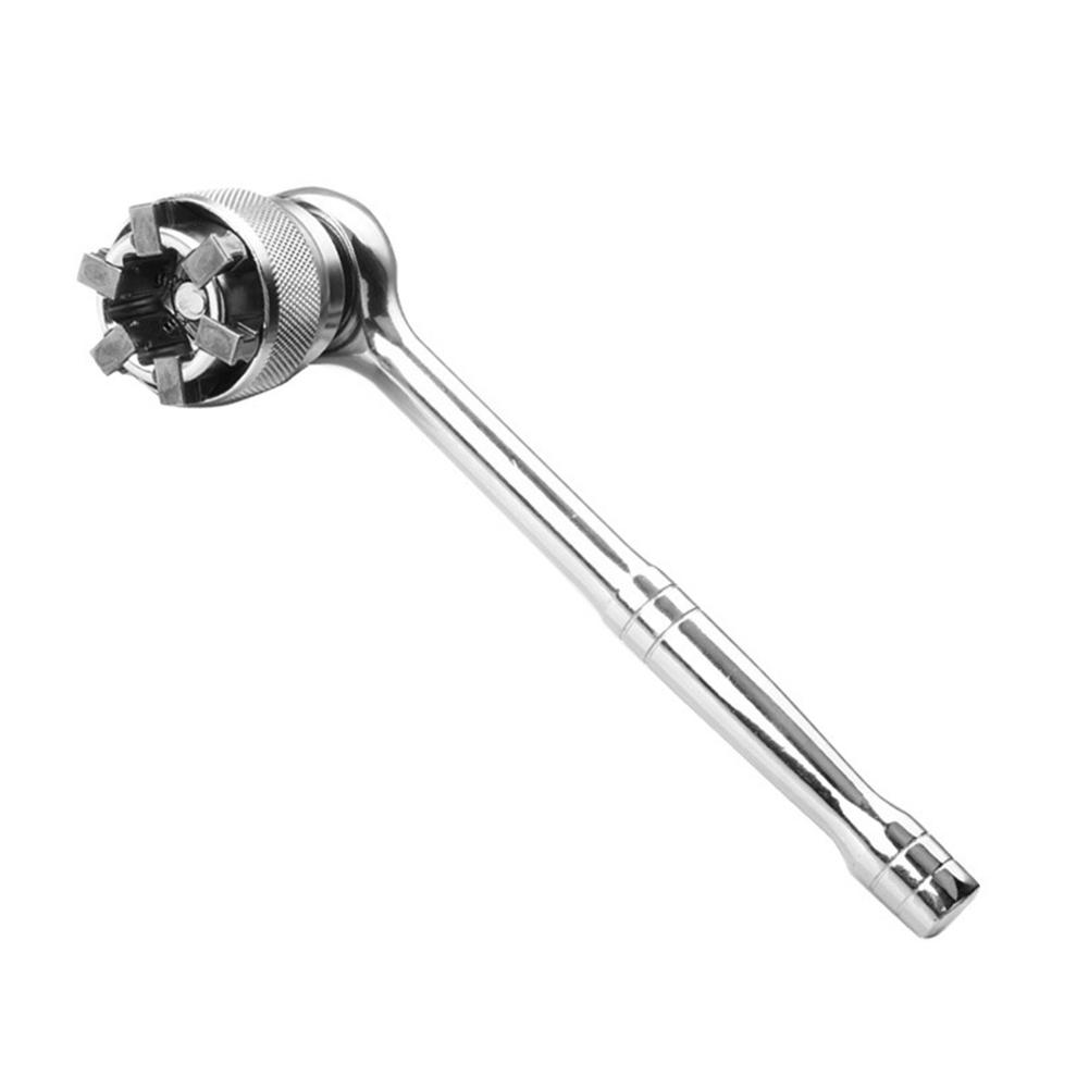 Steel Universal Hexagon Wrench Socket Sleeve Heads for Ratchet Wrench Spanner Axle Fit Bicycle Bike Repair Tool