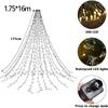 280/400 LED Christmas Tree Lights Outdoor Indoor Fairy String Lights Waterfall Lights Holiday Party Xmas Decoration