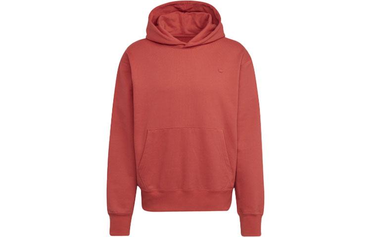 Adidas Originals Sweatshirts Unisex Red Hooded Moderate Regular HF6371 S