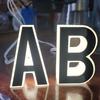 LED číslo domu Vodotěsné Akrylové Osvětlené Číslo Domovní Adresy Moderní Osvětlené Číslo Domu pro Venkovní Zahradu Obchod