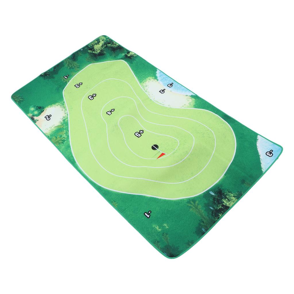 Golf Chipping Game Set Entertaining Portable Golf Training Mat for Club Indoor Outdoor Type 2