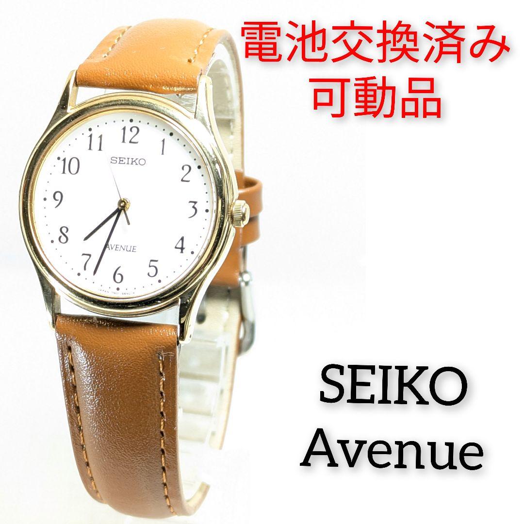 

[USED] SEIKO Avenue Men s Watch E-85, Battery Strap Replaced, Working