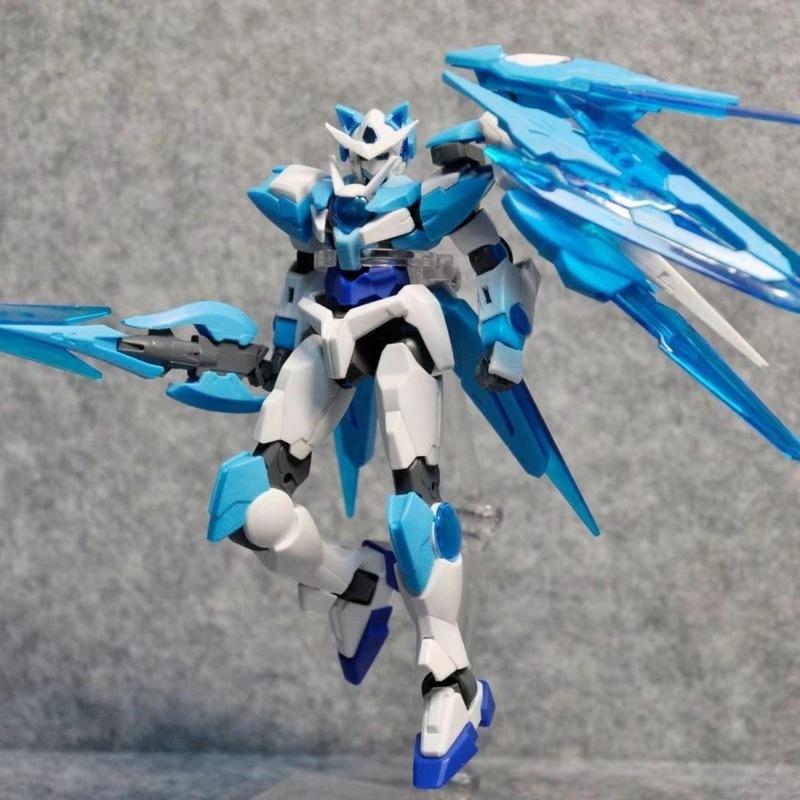 

00Qan HG 1/144 Cat Ear Ver Pink Blue Black Color Options Mecha Assembly Model Kit Action Figures Anime Boys Toys Collectible
