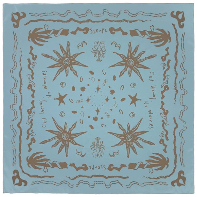 SSERPE Cast Dreams No Worries Scarf Light Blue