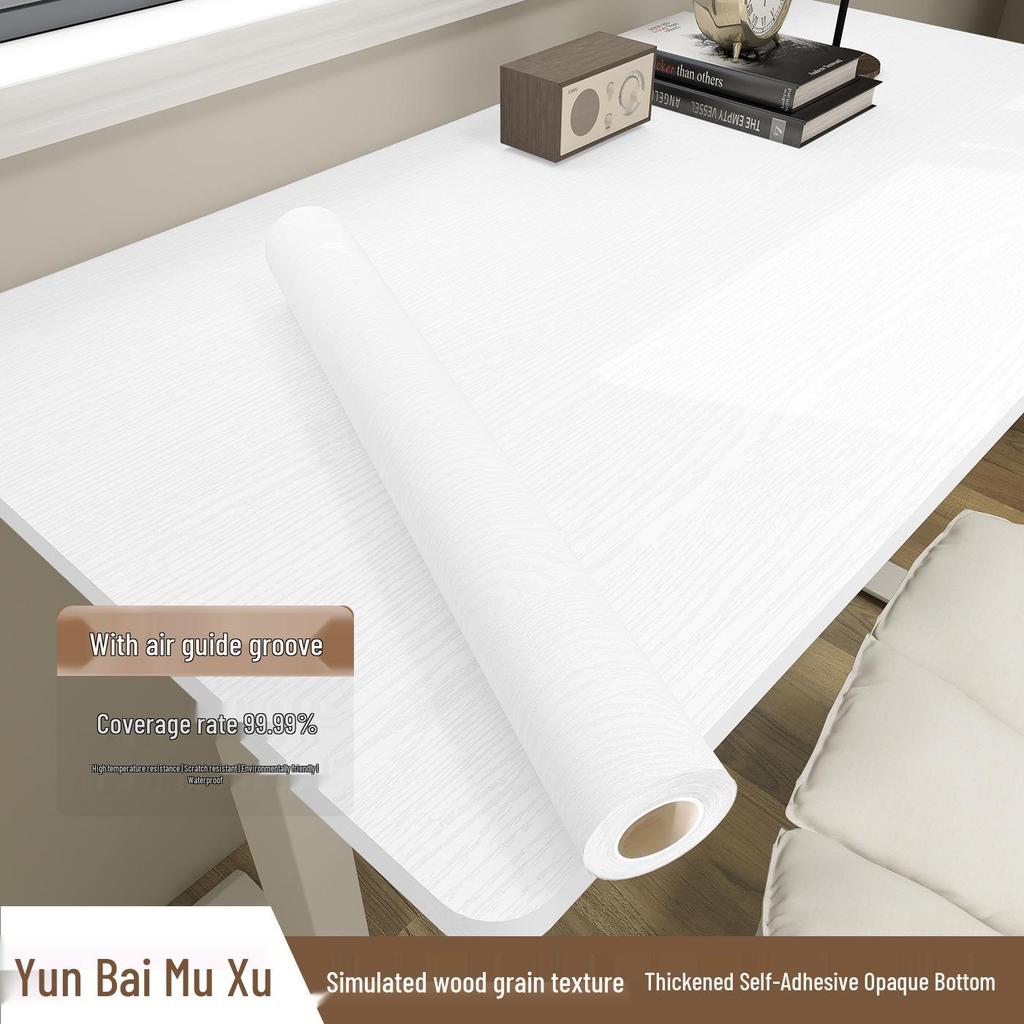 Self-Adhesive Wood Grain Decorative Film for Furniture and Cabinets