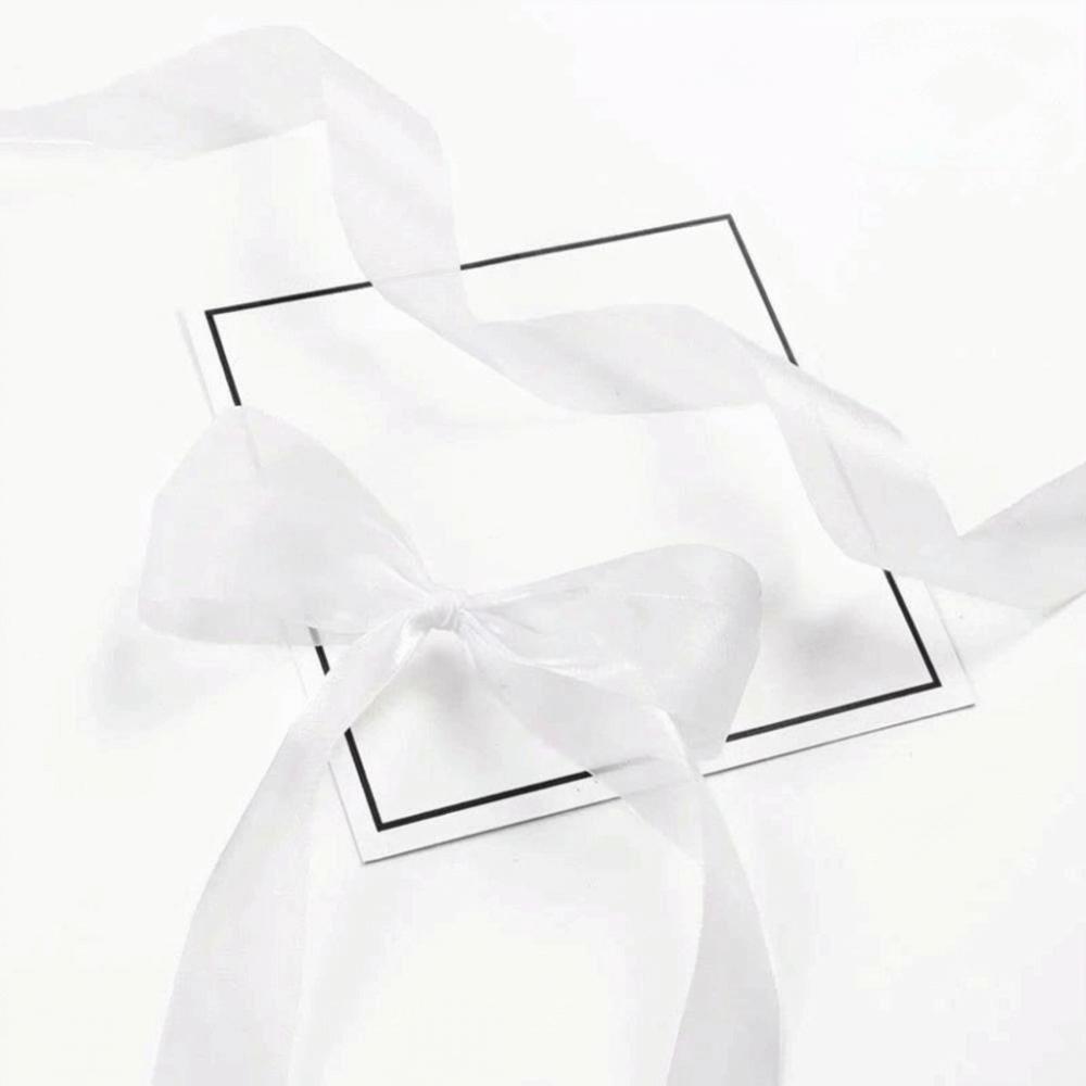 Translucent Chiffon Ribbons 2.5cm Width Hair Clip Ribbons New Festival Gift Box Packing Ribbons