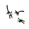 Cute Cat Stud Earrings, Personality Trend, Niche Earrings, Independent Station Platform Earrings