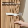 Coat Hook For Wall Telescopic Wall Coat Hook Drape Holdback Window Drape Holder Adhesive No-Drill Storage Hanger For Dorm Rental