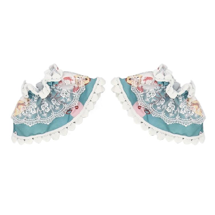 Stylowa Koronkowa Opaska do Włosów Rękawy na Ręce Rekwizyty do Kostiumu Maid Anime Nakrycie Głowy Dla Kobiet Nastolatek Japońskie Wydarzenie Animacyjne Nakrycie Głowy