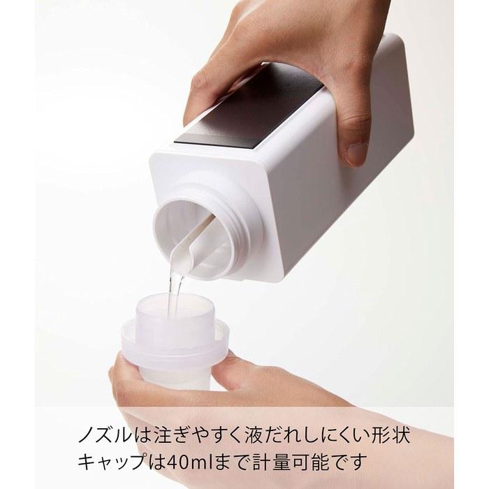Yamazaki Laundry Bottle with Magnetic Refill White 500ml 4852