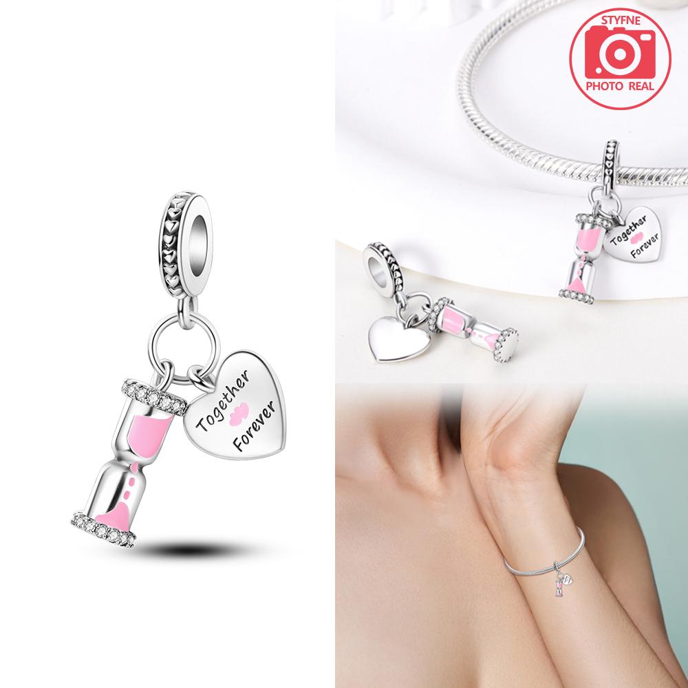 

Charm Bead Components Plata Love Hourglass Pendant Bead Component Copper Metal Colors Designed For Charm Bead Components Copper Metal Colors