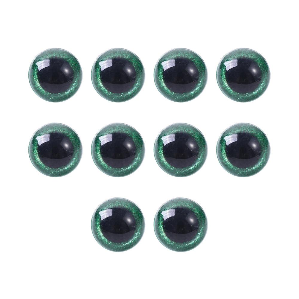 Plastic Safety Eyes Stuffed Toys Doll Making Eyes 3D Glitter Eyes 3D Doll Eyes Plush Toys Eyes