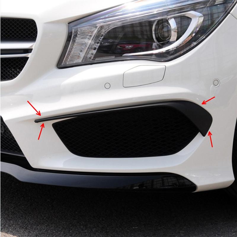 Authentic Car Front Bumper Air Vent Outlet Cover Trim Sticker For Mercedes Benz CLA Class W117 C117 CLA45 CLA200 220 250 AMG 13-