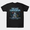 Men Black Print T-shirt The Last Starfighter Dks Worn (1984) No-Cut Transfer Paper Print Cotton Tshirt