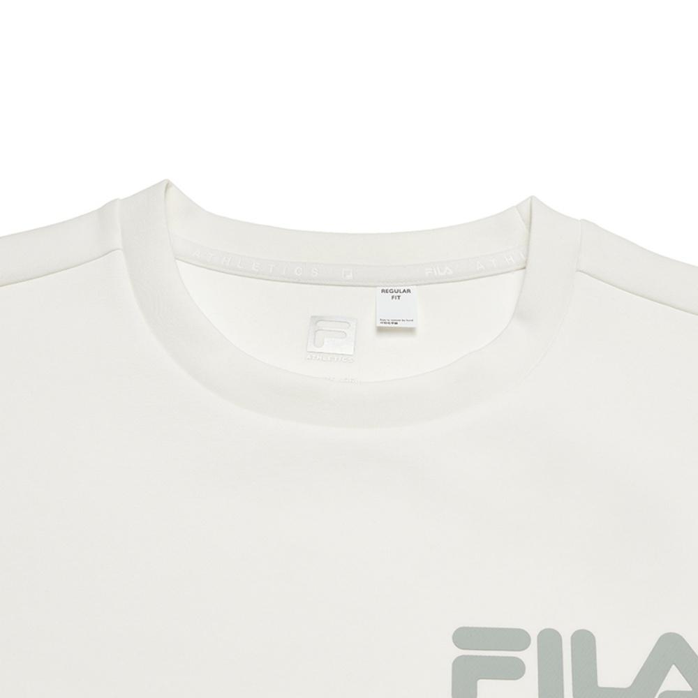 New FILA Fitness Sweatshirt Men's White A51M541203FIV