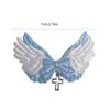 Unique Angelic Hair Clip Ornament Beautiful Angel Wing Hair Accessory Heart/Bowknot Hair Clip for Fashion Enthusiasts