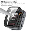 Tempered Glass+PC Case for Huawei Watch D2 Screen Protector Anti-scratch Bumper Protective Cover for Huawei Watch D2 Accessories
