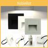 Waterproof Led Step Light Ip55 Black Aluminum 3w For Outdoor Balcony And Garden