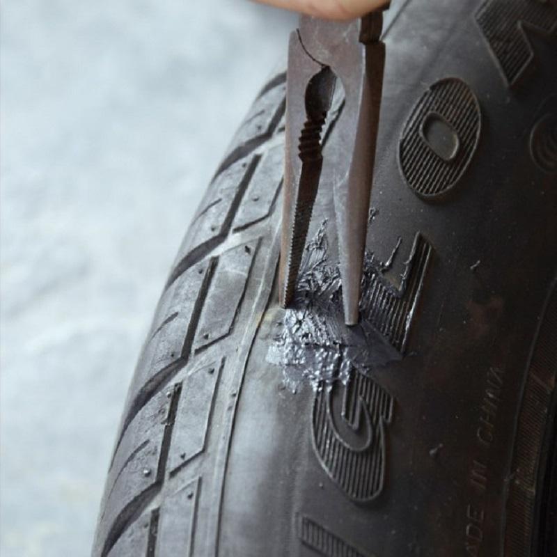 Schwarzer, flüssiger Sofortkleber für die Reifenreparatur, starker Gummikleber, verschleißfester Gummi, nicht korrosiver Klebstoff, Autokleber, Sofortkleber, starke Werkzeuge