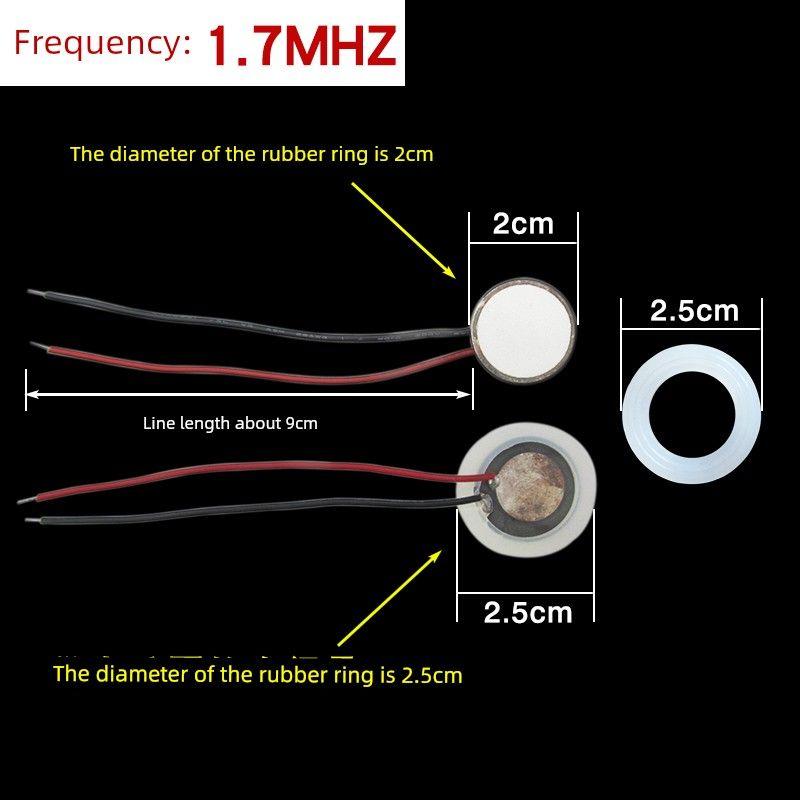 

Universal 16/20 Ceramic Plate Ultrasonic Humidifier Volume 20mm [1 Pack] [Special for Humidifier]